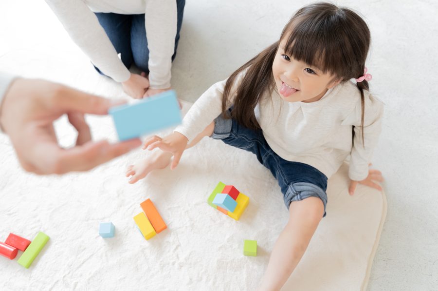 遊びの中で発達の段階をみていく