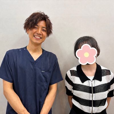 R様のお子さんと院長